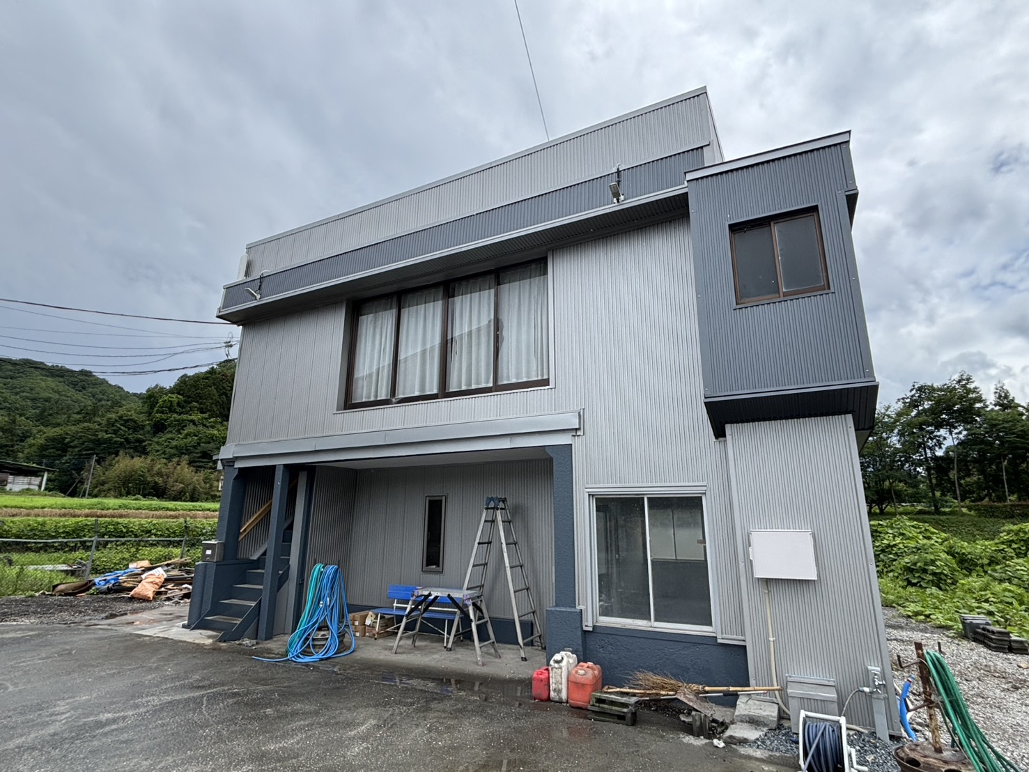 外壁工事・板金張替え後